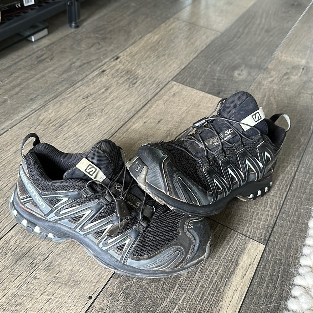Salomon trail running shoes
